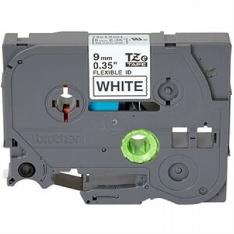 Brother Mobile Solutions Black on White ID Label