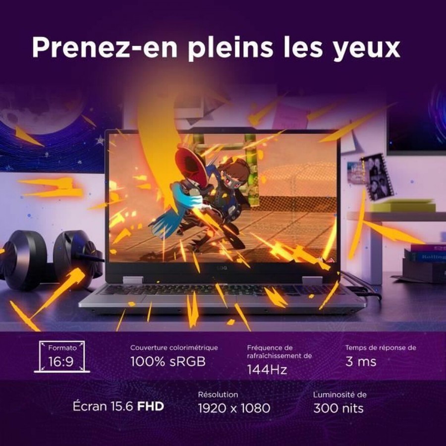 Laptop Lenovo Intel Core I5-13450HX SSD AZERTY
