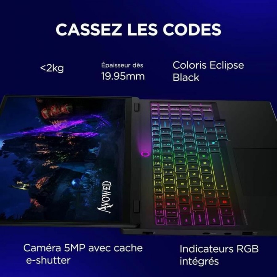 Laptop Lenovo Legion 5 15IRX10 AZERTY 15,6