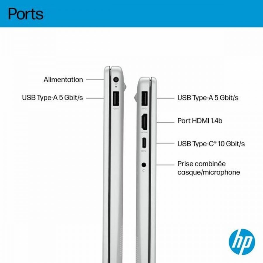 Laptop HP Omnibook 3 14-ha0015nf 14'' Ryzen 5 3450U 16 GB RAM 512 GB SSD