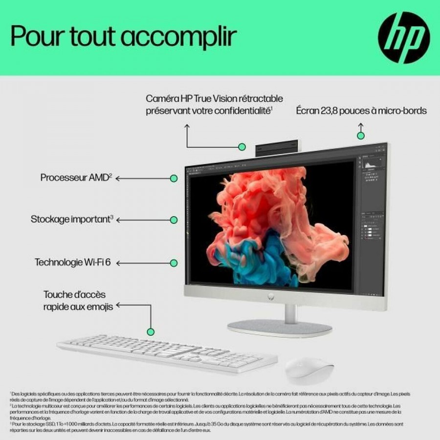 All in One HP 24-cr0081nf 16 GB RAM 23,8