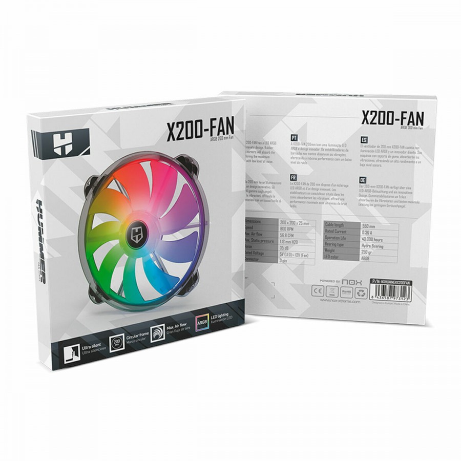 Box Ventilator Nox-Xtreme X200-FAN