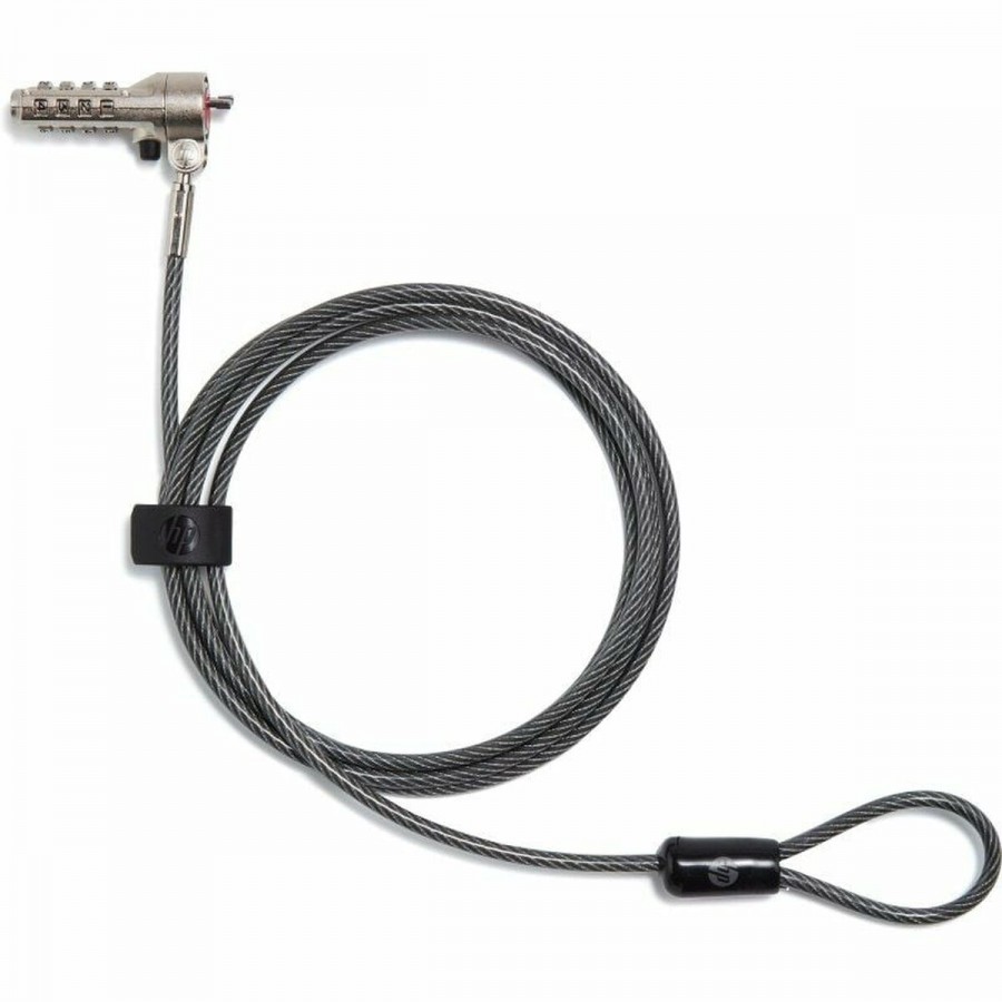 Security Cable HP 63B31AA 1,83 m Black