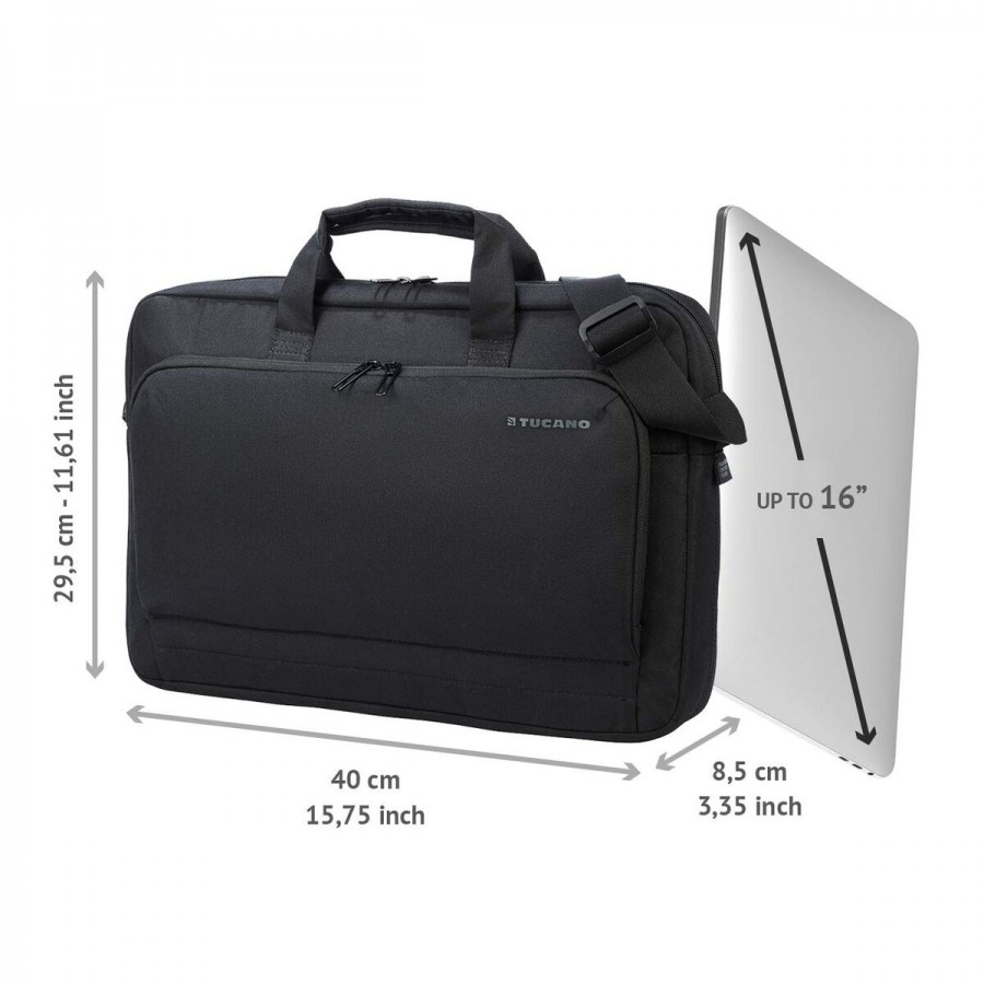 Laptop Case Tucano BSTN-BK Black 15,6''