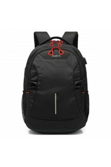 Rucksack for Laptop and Tablet with USB Output Ewent EW2526 15,6