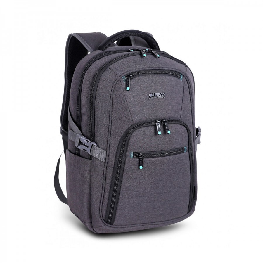 Laptop Backpack Urban Factory HTE15UF Grey
