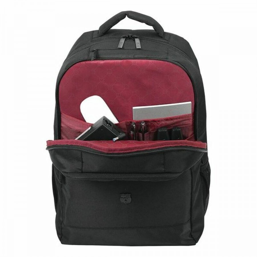Laptop Backpack F.C. Barcelona 15,6'' Black 30 x 43 x 16 cm
