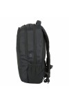 Rucksack for Laptop and Tablet with USB Output Safta 15,6'' Black 30 x 43 x 16 cm