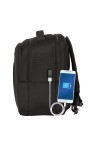 Rucksack for Laptop and Tablet with USB Output Safta Business Black (31 x 45 x 23 cm)