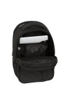 Rucksack for Laptop and Tablet with USB Output Safta Business Black (31 x 45 x 23 cm)