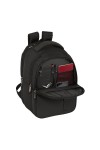 Rucksack for Laptop and Tablet with USB Output Safta Business Black (31 x 45 x 23 cm)