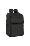 Laptop Backpack Sevilla Fútbol Club Premium 15,6'' Black (31 x 44 x 13 cm)