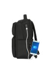 Laptop Backpack Sevilla Fútbol Club Premium 15,6'' Black (31 x 44 x 13 cm)