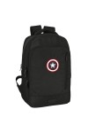 Rucksack for Laptop and Tablet with USB Output Capitán América Black