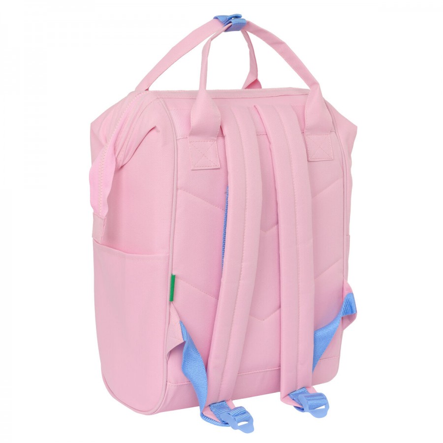Laptop Backpack Benetton benetton Pink 27 x 40 x 19 cm