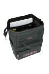 Laptop Backpack Kappa Silver Pink Grey 27 x 40 x 19 cm