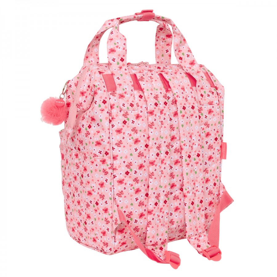 Laptop Backpack Vicky Martín Berrocal vmb Pink 27 x 40 x 19 cm