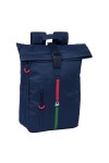 Laptop Backpack Benetton Italy Navy Blue 28 x 42 x 13 cm