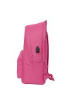 Laptop Backpack Munich Basic Fuchsia 31 x 44 x 18 cm