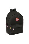 Rucksack for Laptop and Tablet with USB Output Kings League +usb kings league Black 31 x 44 x 18 cm
