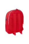 Rucksack for Laptop and Tablet with USB Output Sevilla Fútbol Club Red 31 x 44 x 18 cm