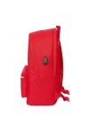 Rucksack for Laptop and Tablet with USB Output Sevilla Fútbol Club Red 31 x 44 x 18 cm