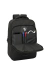Laptop Backpack Sevilla Fútbol Club BUSINESS Black 29 x 44 x 15 cm