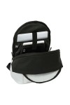 Laptop Backpack Real Madrid C.F. 24/25 White Grey 31 x 44 x 18 cm 15,6