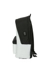 Laptop Backpack Real Madrid C.F. 24/25 White Grey 31 x 44 x 18 cm 15,6