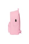 Laptop Backpack Real Madrid C.F. Pink 31 x 44 x 18 cm