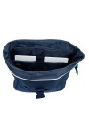 Laptop Backpack Benetton Green Navy Blue 28 x 42 x 13 cm