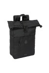 Laptop Backpack Real Madrid C.F. Black 28 x 42 x 13 cm