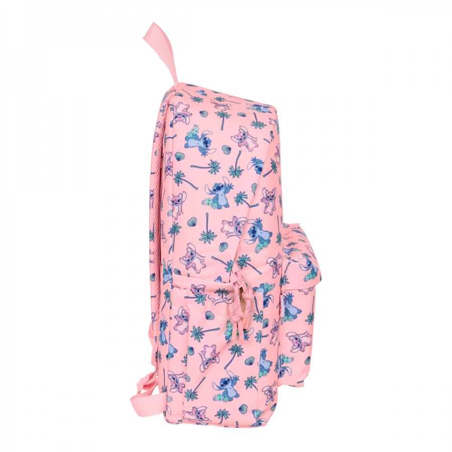 Laptop Backpack Lilo & Stitch Beach Pink