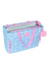 Laptop Case Vicky Martín Berrocal Paraíso Blue Light Pink 40 x 31 x 17 cm