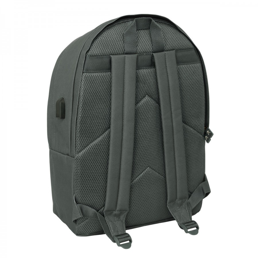 Laptop Backpack Harper & Neyer +usb harper & neyer Grey 31 x 44 x 18 cm