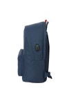 Rucksack for Laptop and Tablet with USB Output El Ganso Eclipse Navy Blue