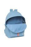Rucksack for Laptop and Tablet with USB Output El Ganso Basics Blue