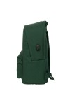 Rucksack for Laptop and Tablet with USB Output El Ganso Basics Green