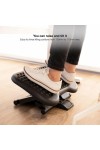 Footrest TooQ TQFR0603-B Black Adjustable