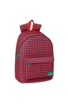 Laptop Backpack Nait Nait Pata de gallo coral Coral 31 x 41 x 16 cm