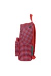 Laptop Backpack Nait Nait Pata de gallo coral Coral 31 x 41 x 16 cm