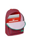 Laptop Backpack Nait Nait Pata de gallo coral Coral 31 x 41 x 16 cm