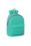 Laptop Backpack Nait Nait Mint Green 31 x 41 x 16 cm