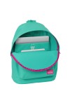 Laptop Backpack Nait Nait Mint Green 31 x 41 x 16 cm
