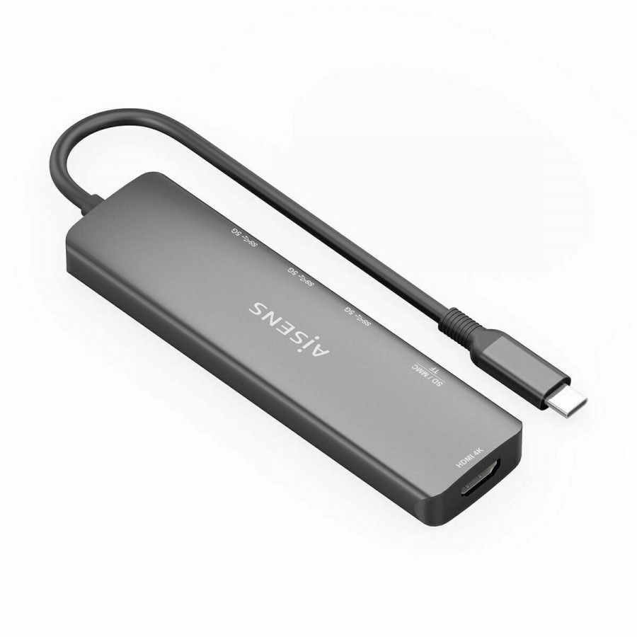 USB Hub Aisens ASUC-6P024-GR