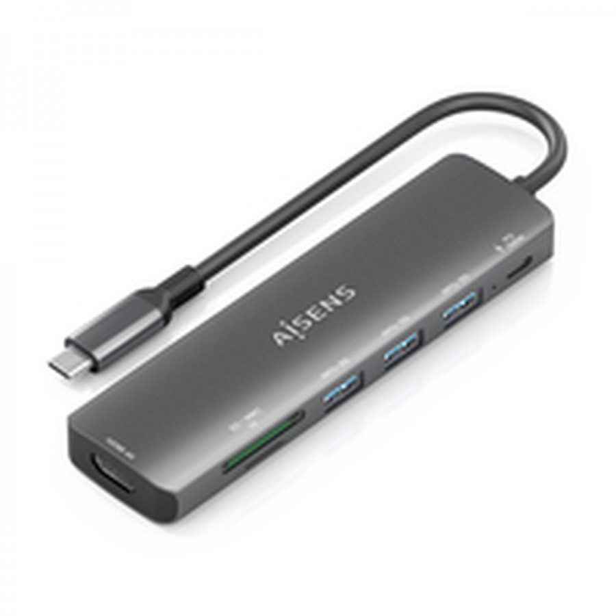 USB Hub Aisens ASUC-7P025-GR