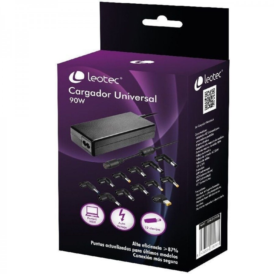 Portable charger LEOTEC LENCSHOME06 90 W