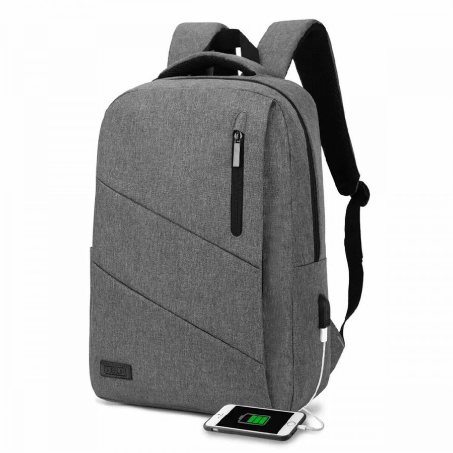 Laptop Backpack Subblim SUBBLIM Grey