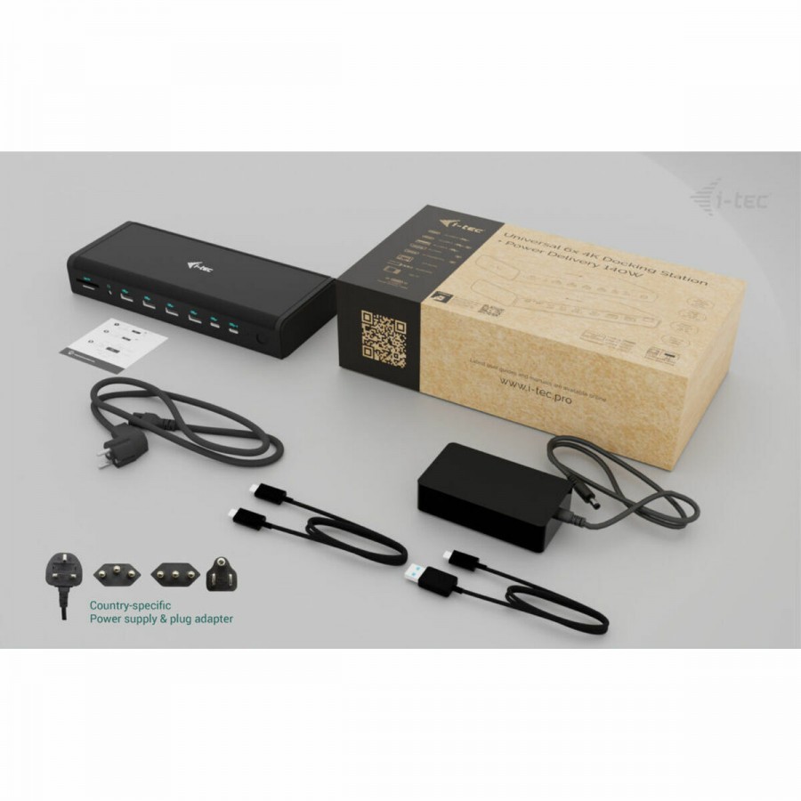 Dockstation i-Tec CA6MONITORDOCKPD