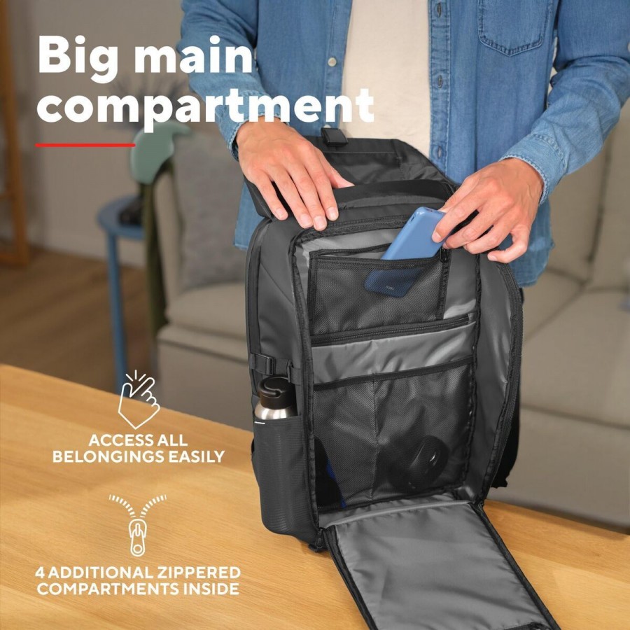 Laptop Backpack Trust 25669 Grey